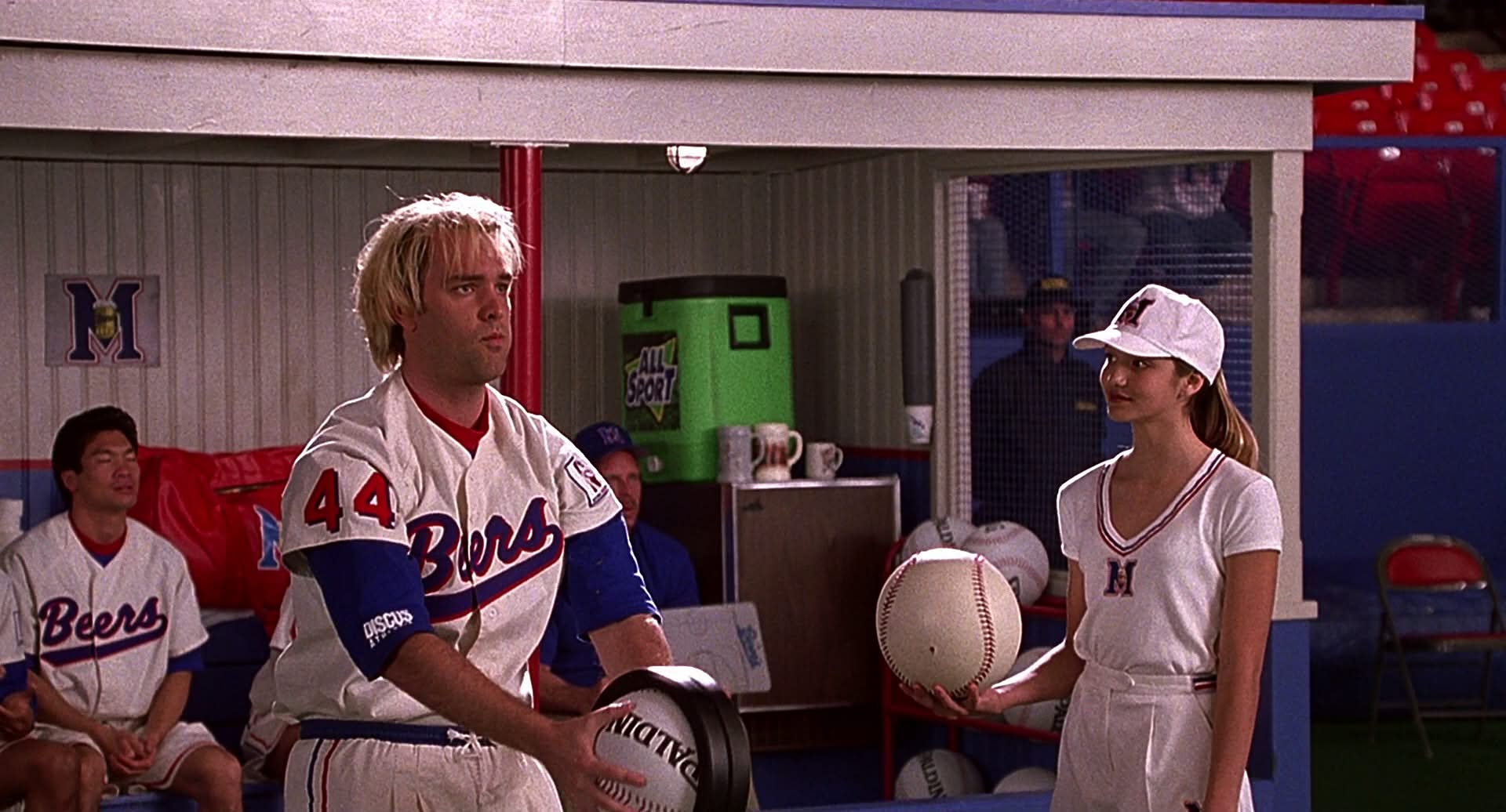 Scene from BASEketball