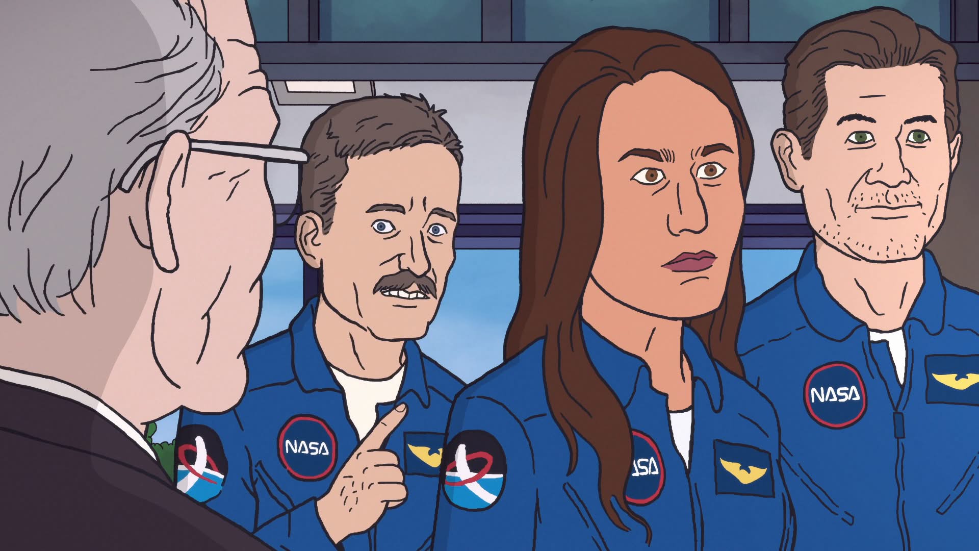 Scene from Beavis and Butt-Head Do the Universe
