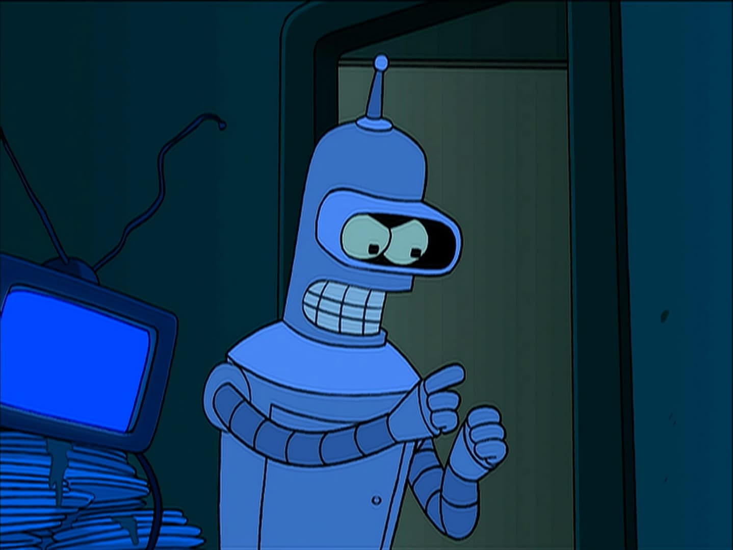 Scene from Futurama