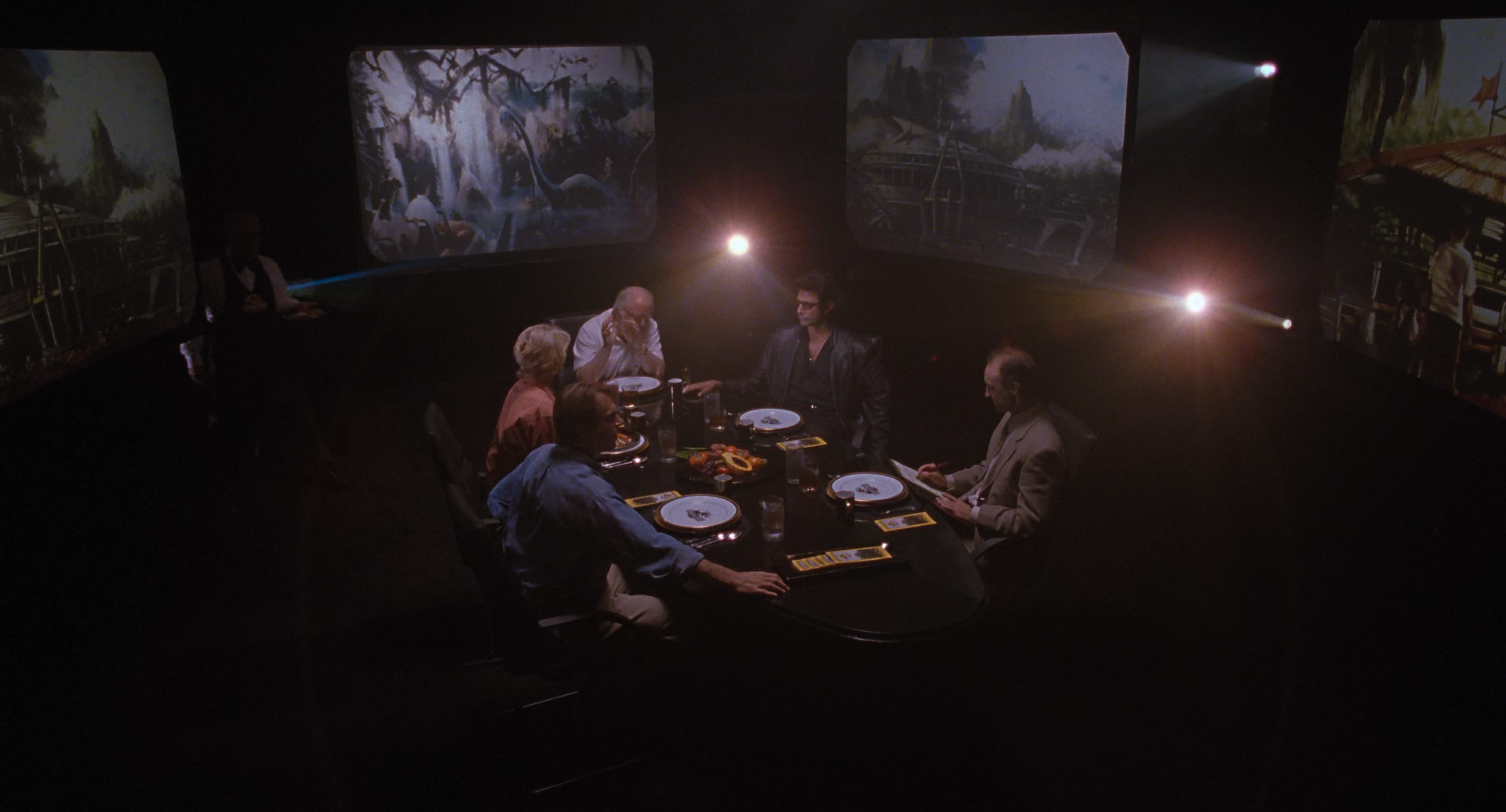 Scene from Jurassic Park