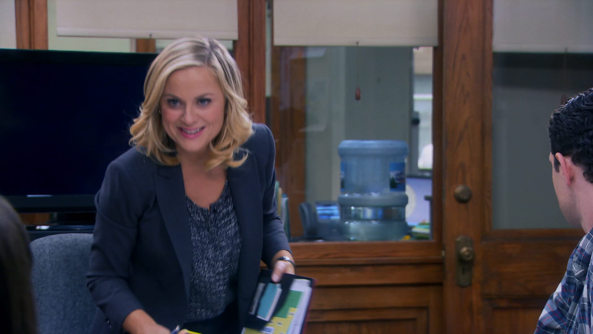 Scene from Parks and Recreation