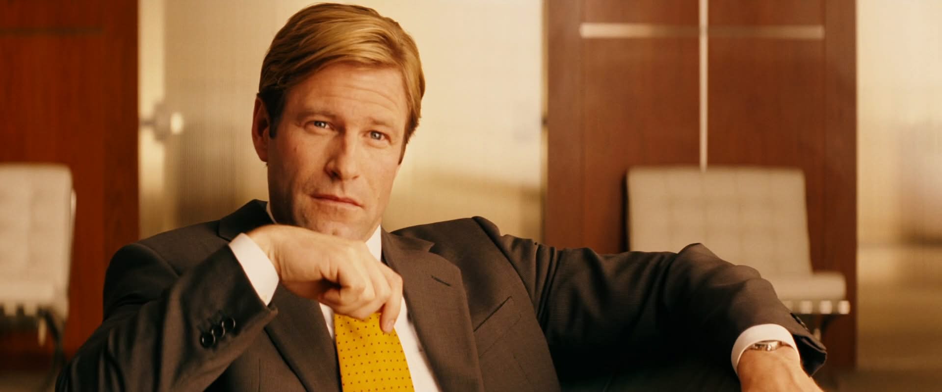 Scene from Thank You For Smoking